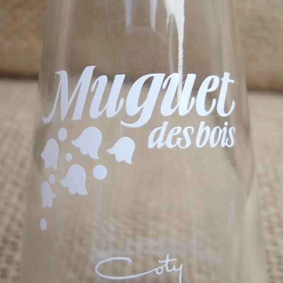 Vintage Coty Muguet des bois Cologne Bottle - Picture 2 of 16